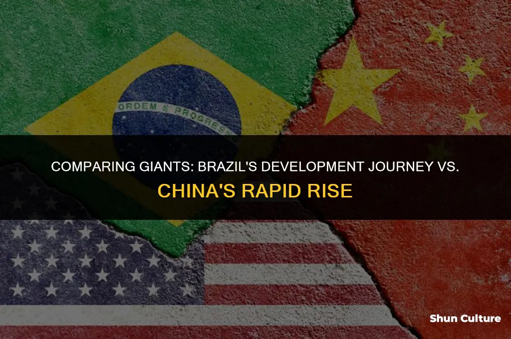 is brazil more developed than china