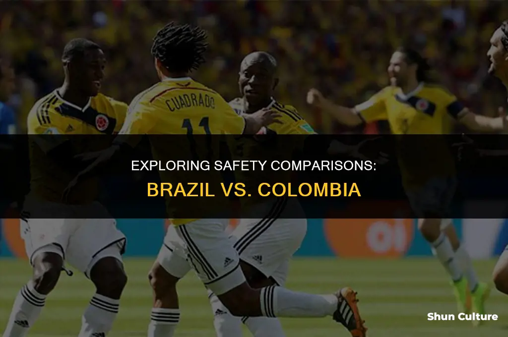 is brazil more safe than columbia
