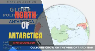 Exploring Geographies: Brazil's Position Relative to Antarctica