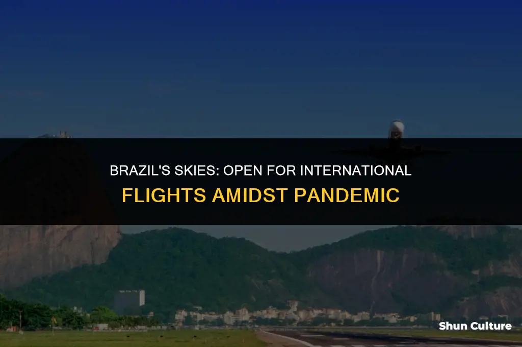 is brazil open for international flights