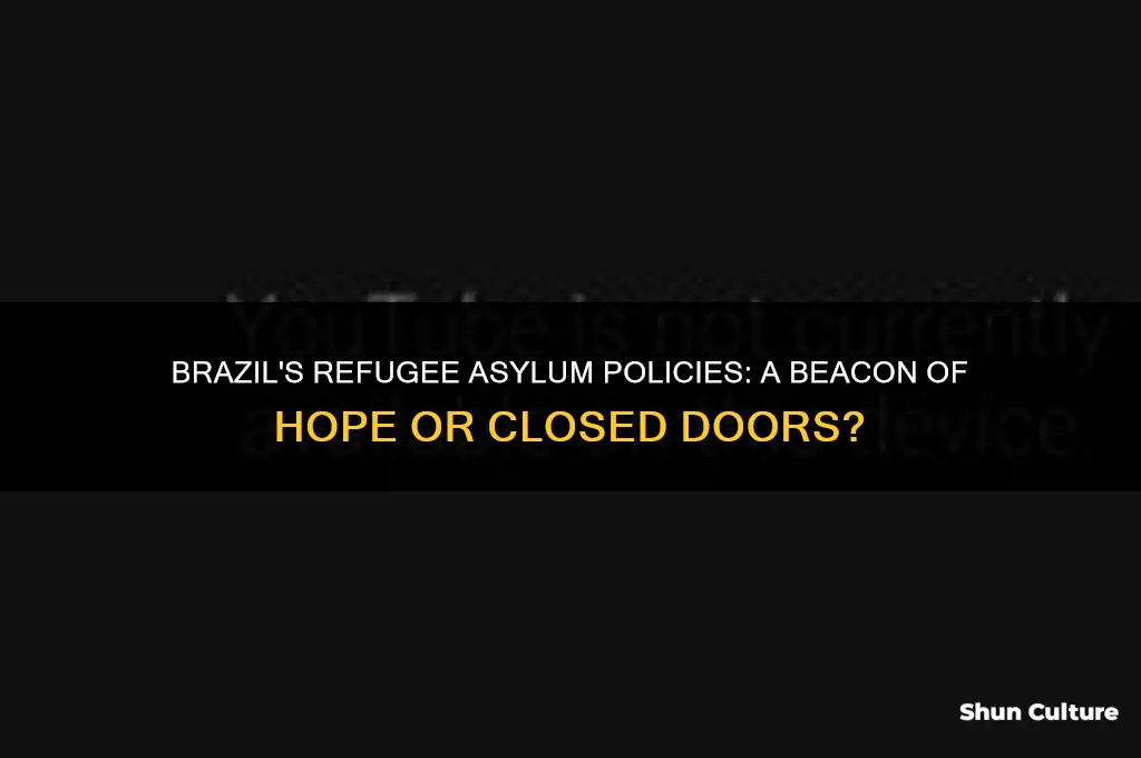 is brazil open to refugee asylum