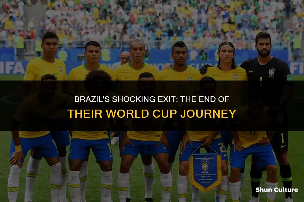 is brazil out of the cup