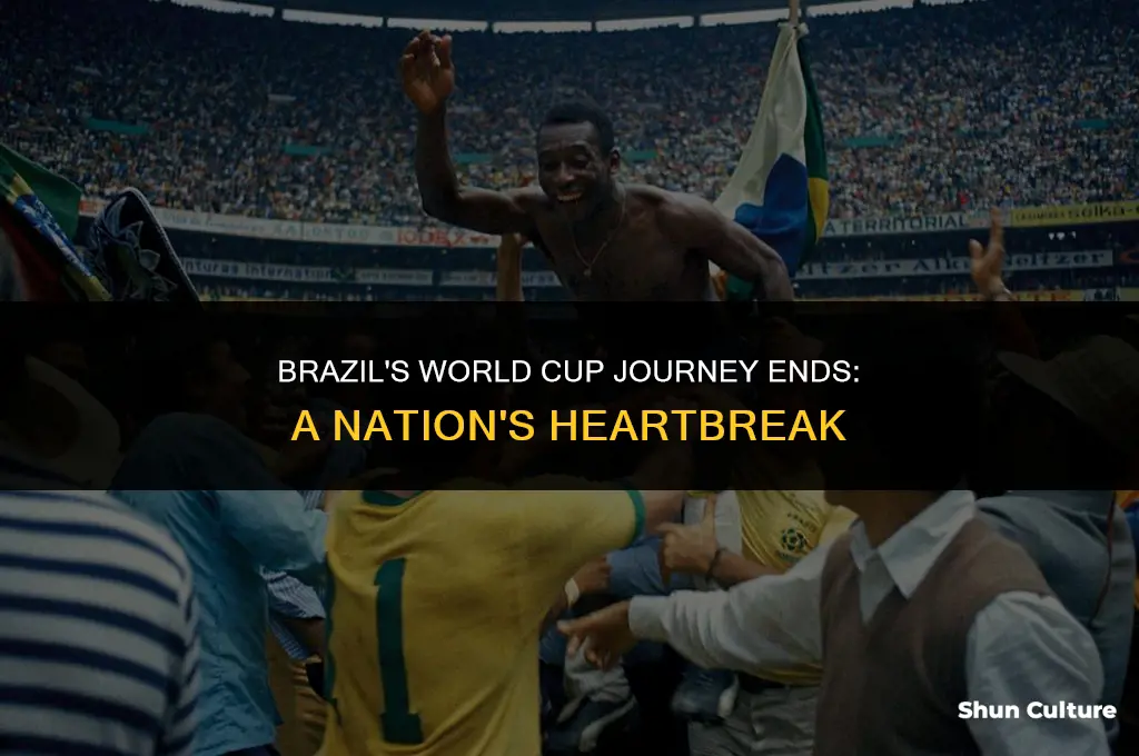 is brazil out of the wolrd cup