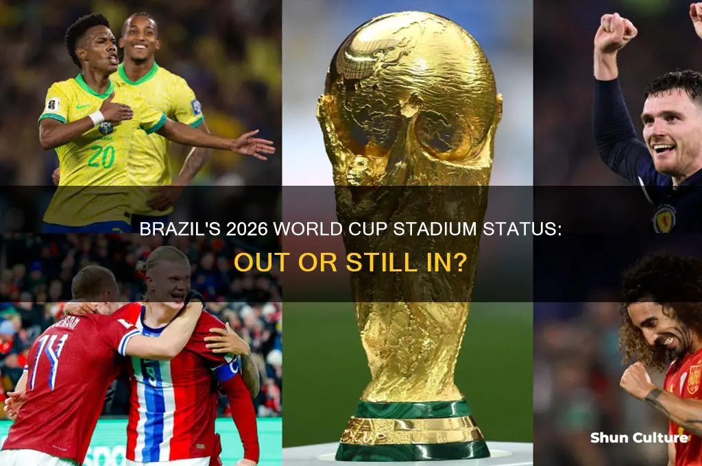is brazil out of the world cup 2026 stadium