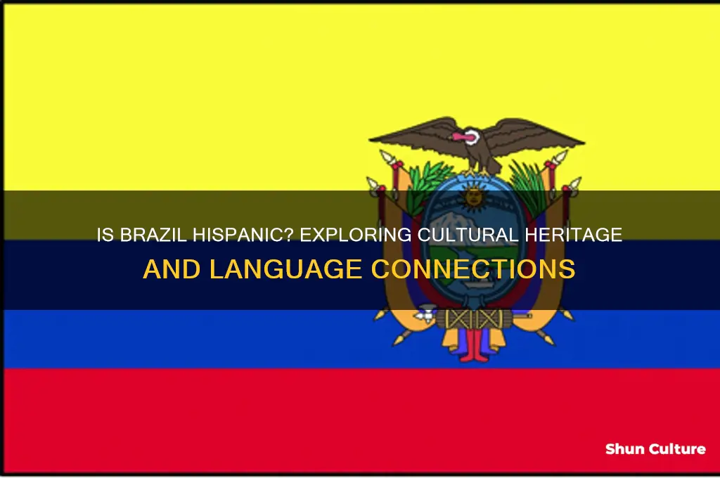is brazil part of hispanic heritage