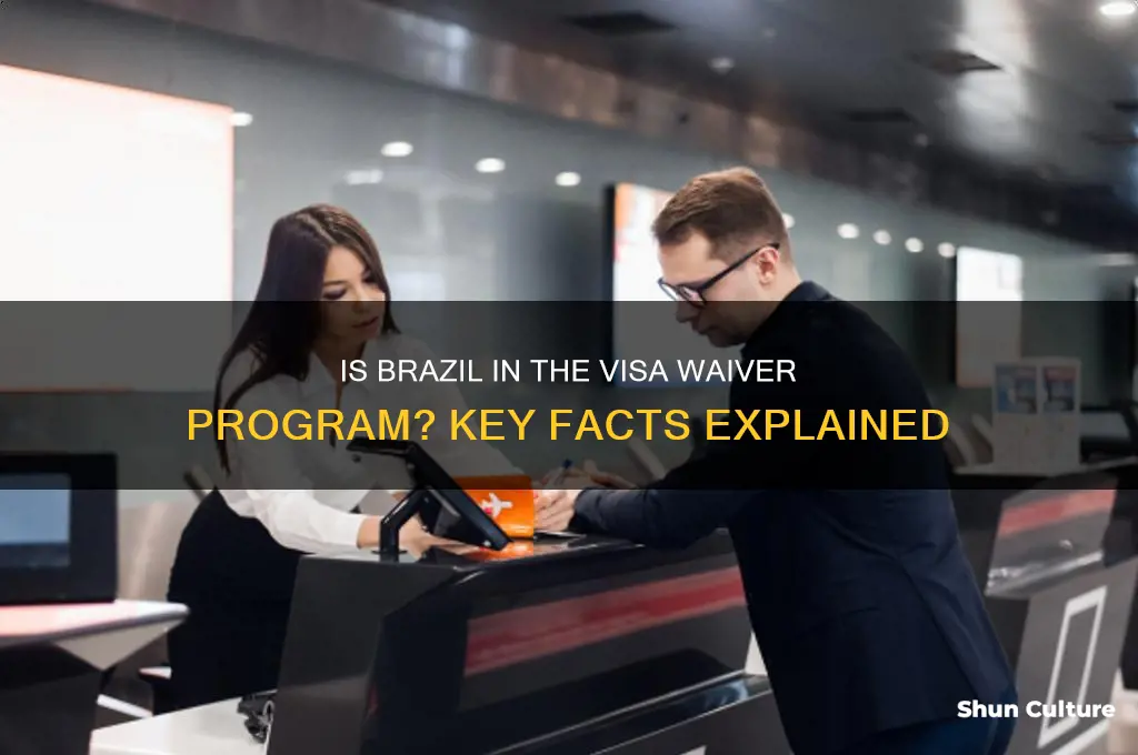 is brazil part of the visa waiver program