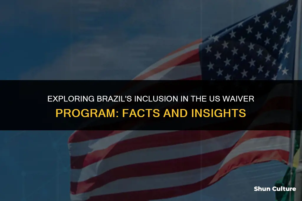 is brazil part of us waiver program