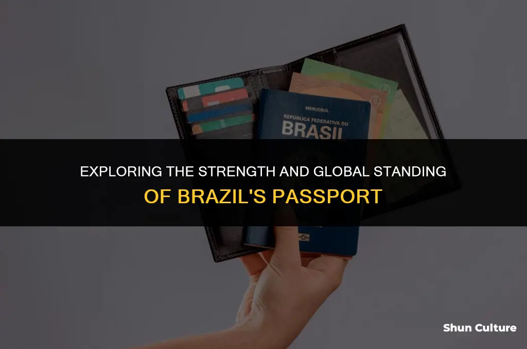 is brazil passport strong