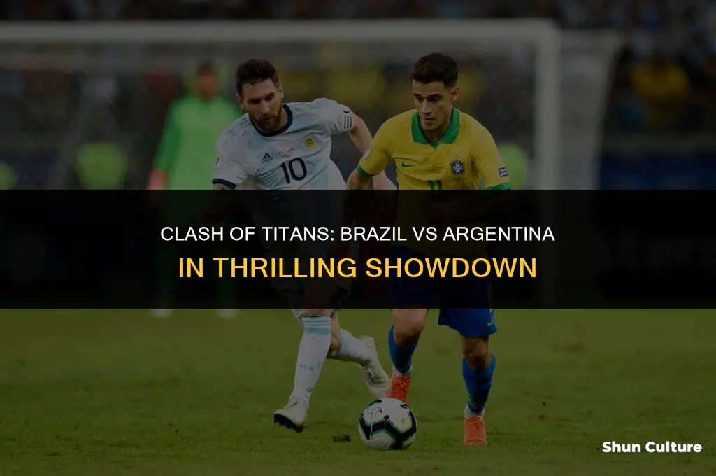 is brazil playing argentina