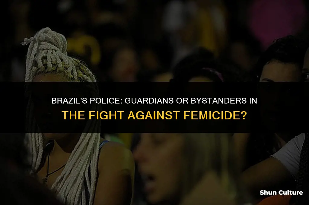 is brazil police protects women against femicidio