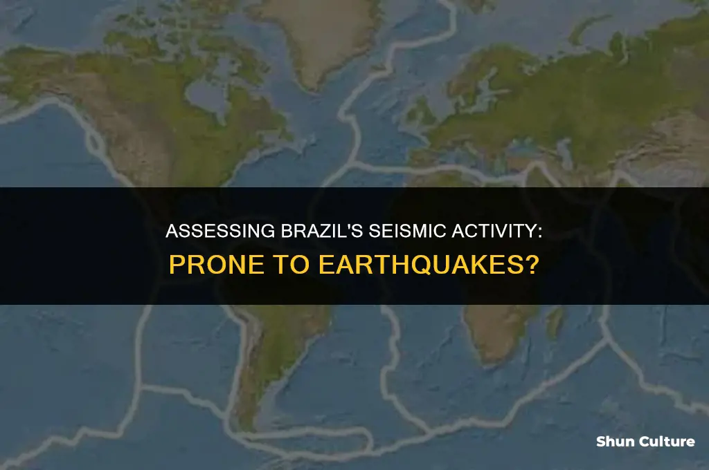 is brazil prone to earthquakes