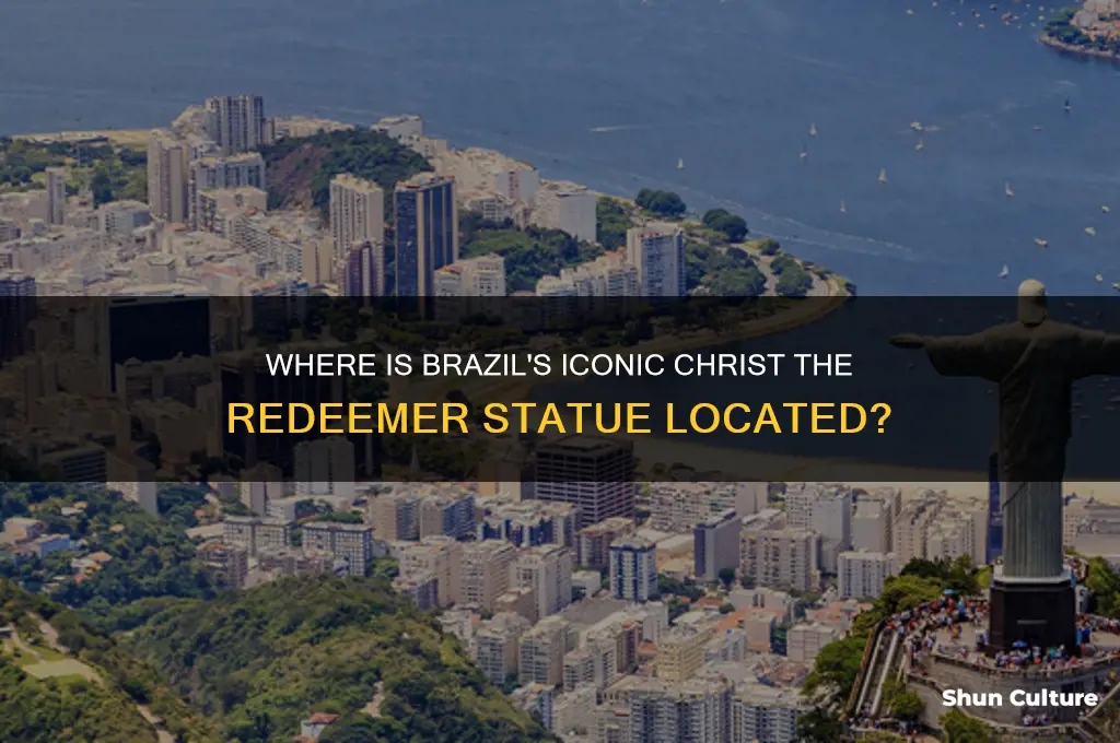 is brazil statue of christ located