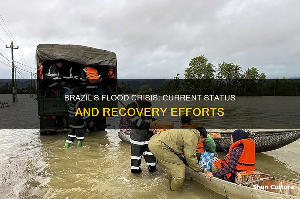 is brazil still flooded