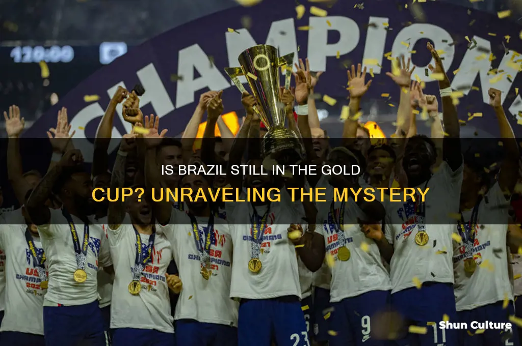 is brazil still in the gold cup