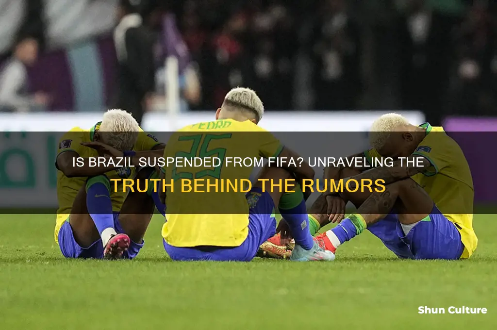 is brazil suspended from fifa