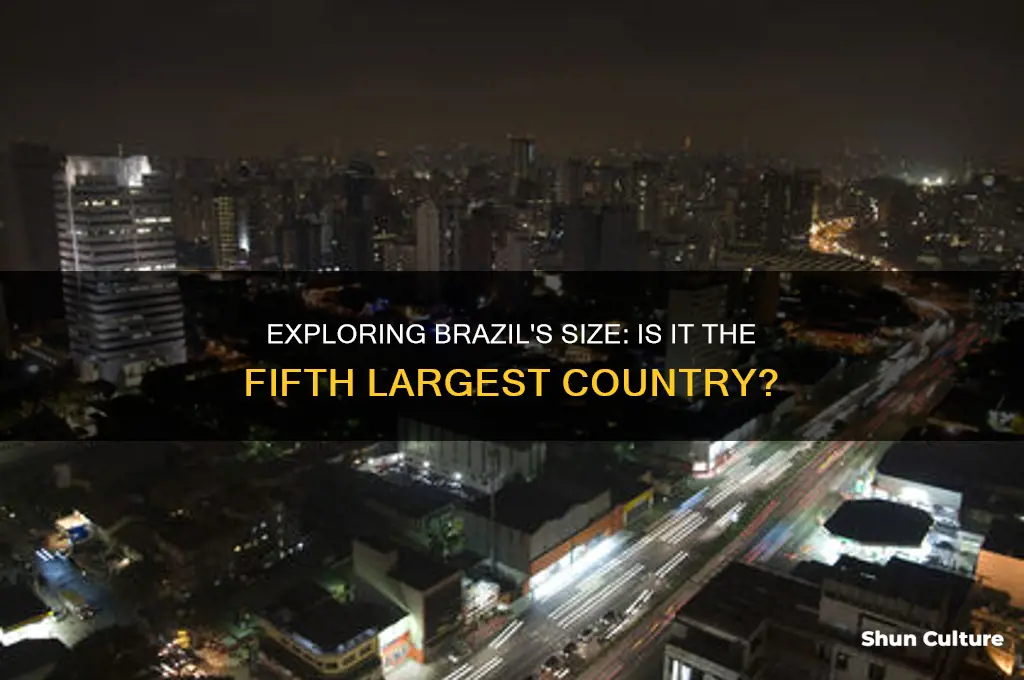 is brazil the 5th largest country