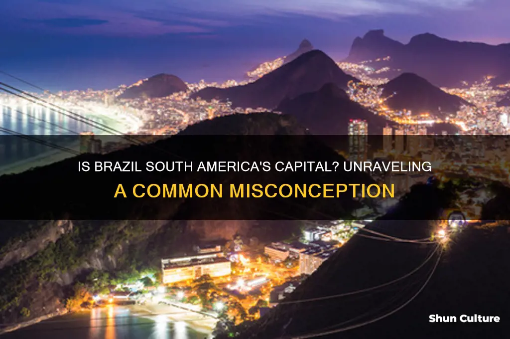 is brazil the capital of south america