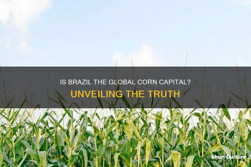 is brazil the corn capital of the world
