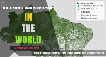 Brazil's Population Rank: Fifth Largest in the World?