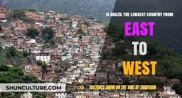 Brazil's East-West Span: Is It the World's Longest Country?