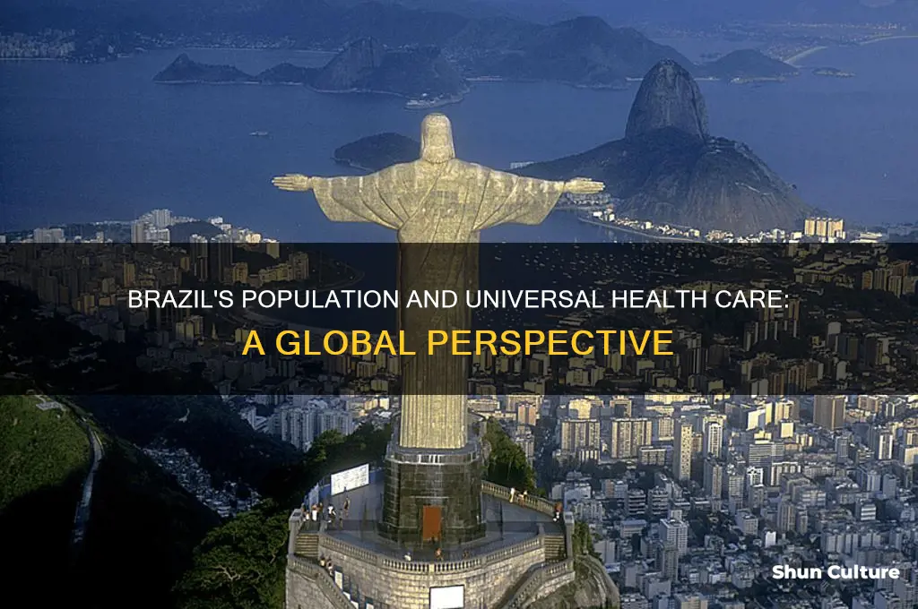 is brazil the most populous nation with universal health care