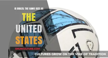 Brazil vs. USA: Comparing Land Size and Geographic Scale
