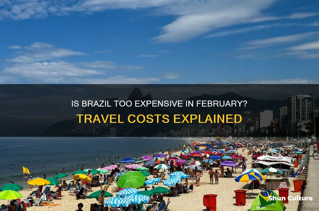 is brazil to expensive in February