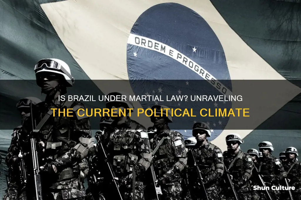 is brazil under martial law