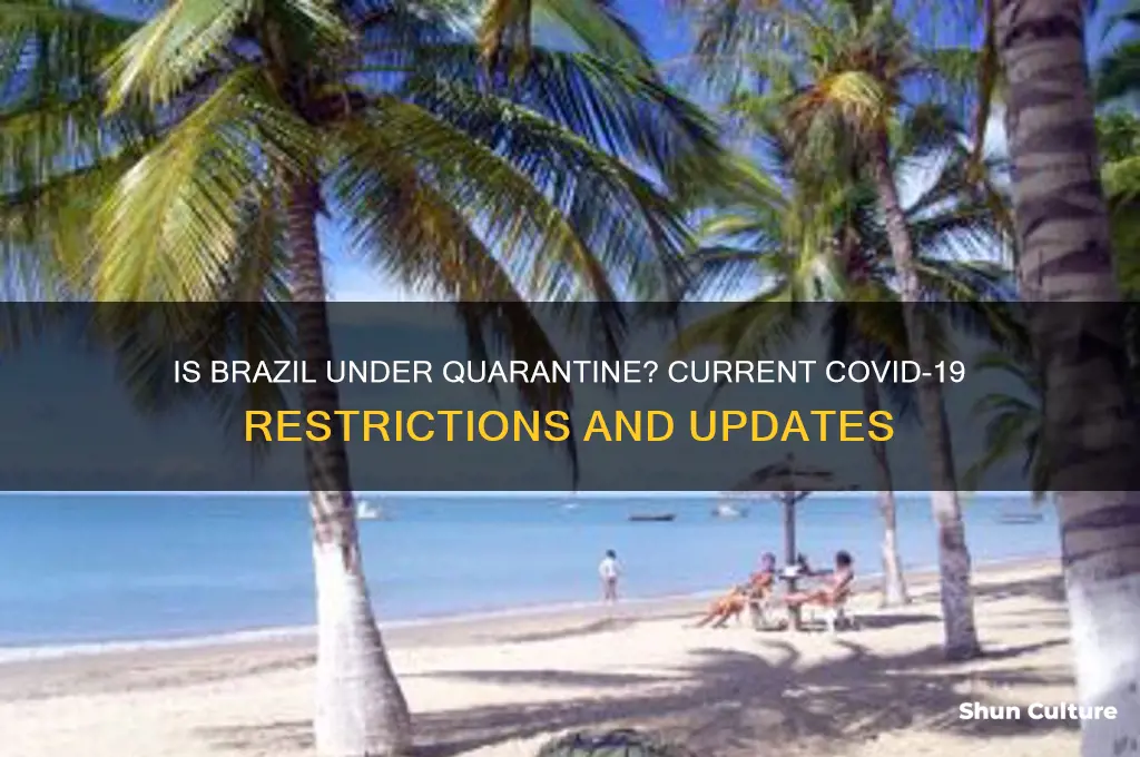 is brazil under quarantine