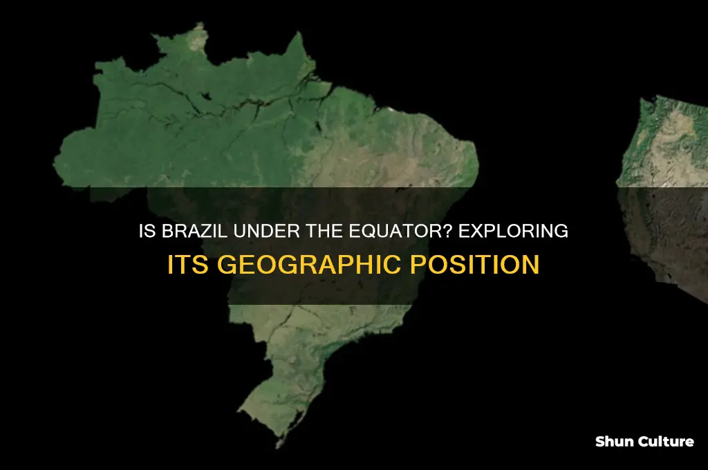 is brazil under the equator