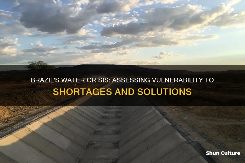 is brazil vulnerable to water shortages