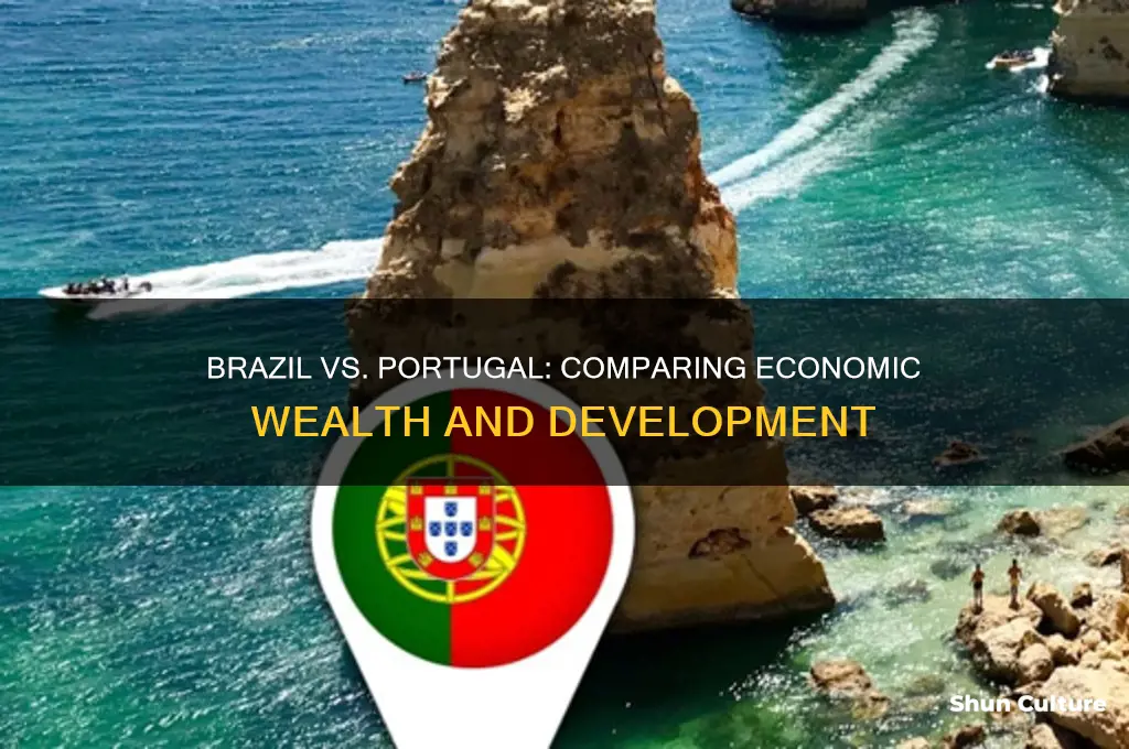 is brazil wealthier than portugal