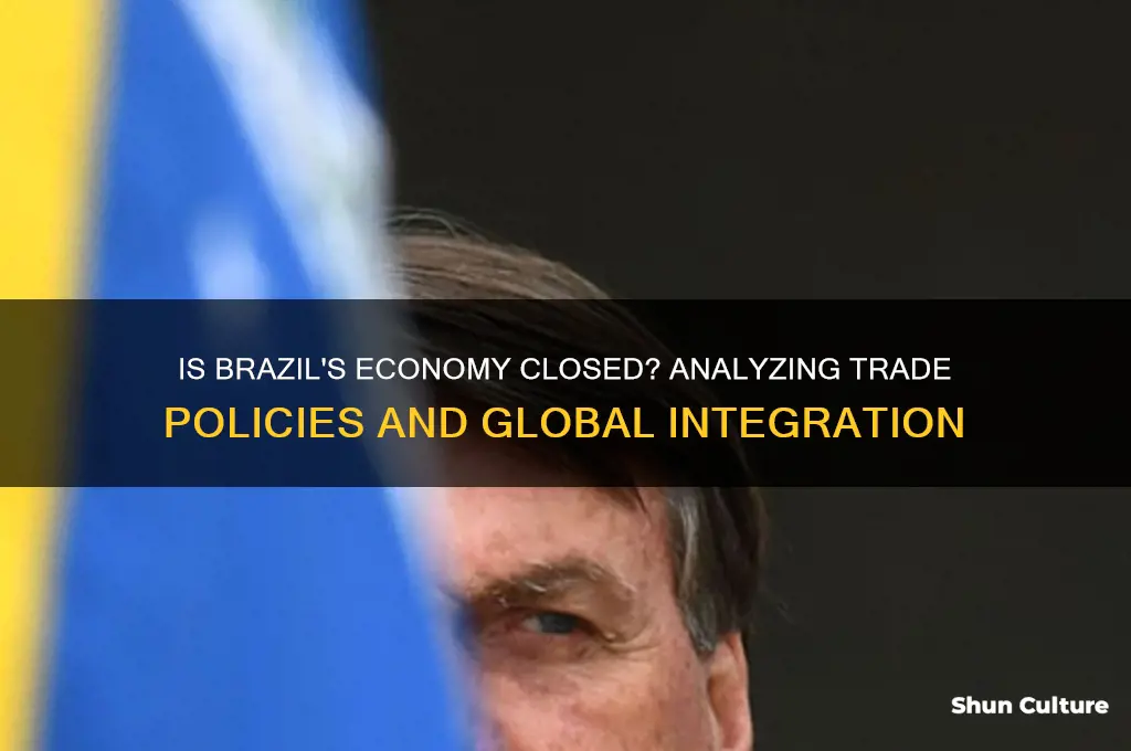 is brazils economy closed