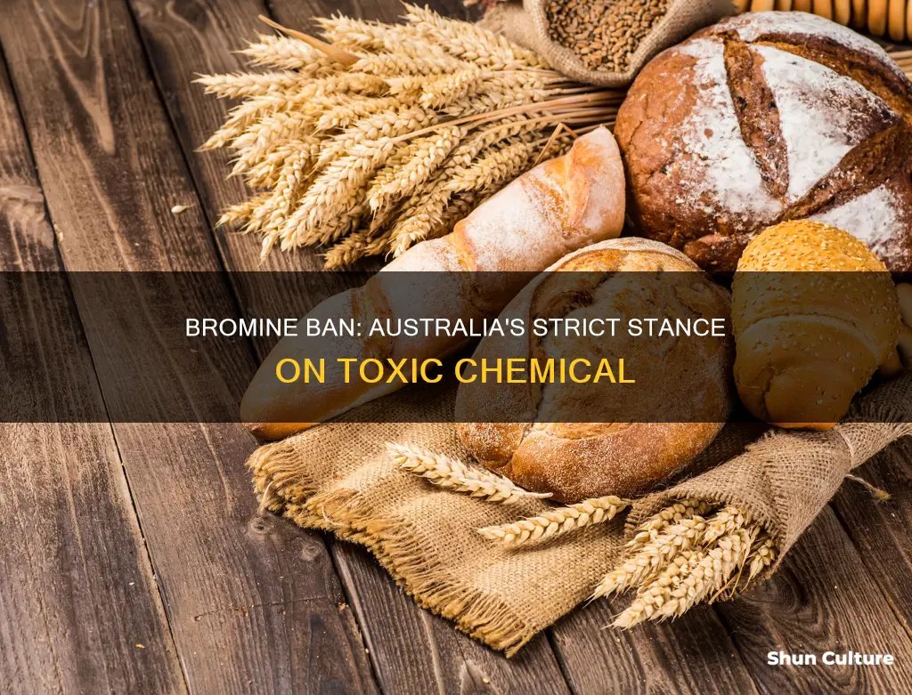 is bromine banned in australia