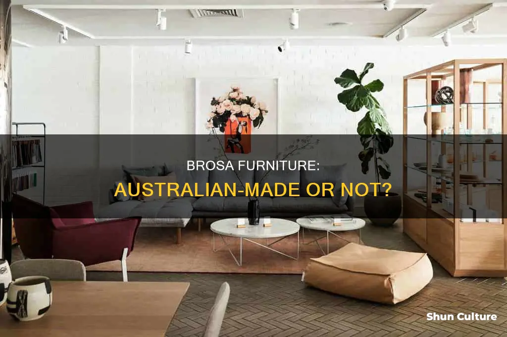 is brosa furniture made in australia