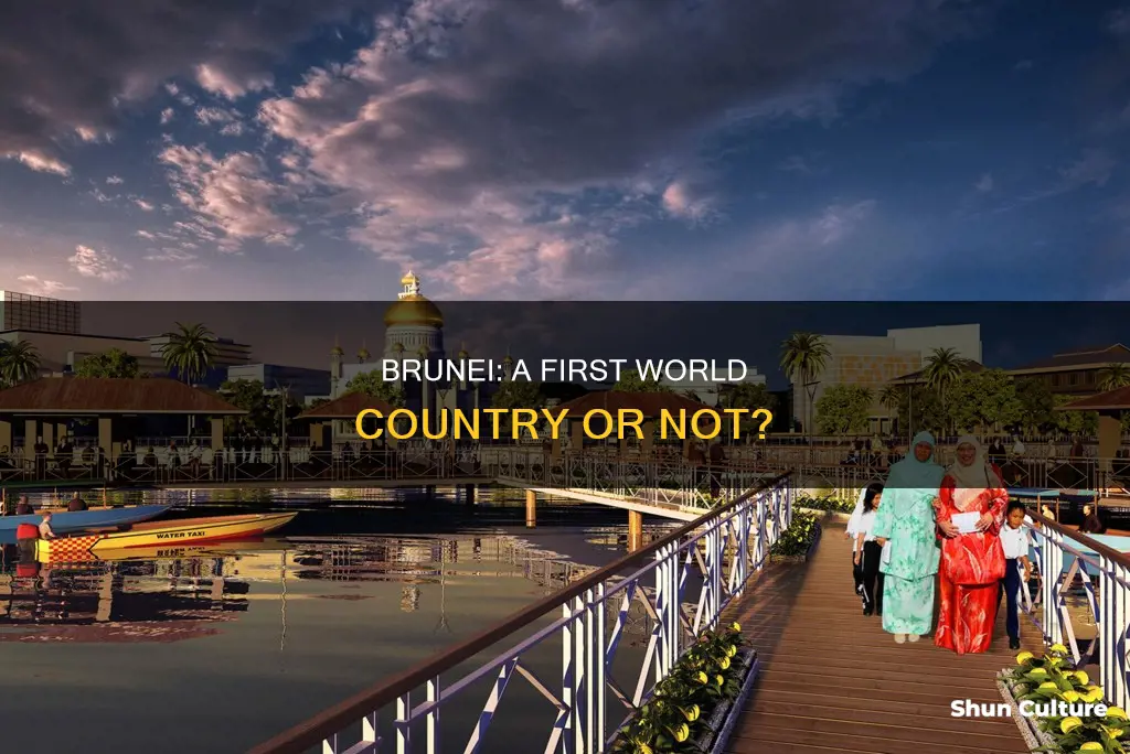 is brunei a first world country