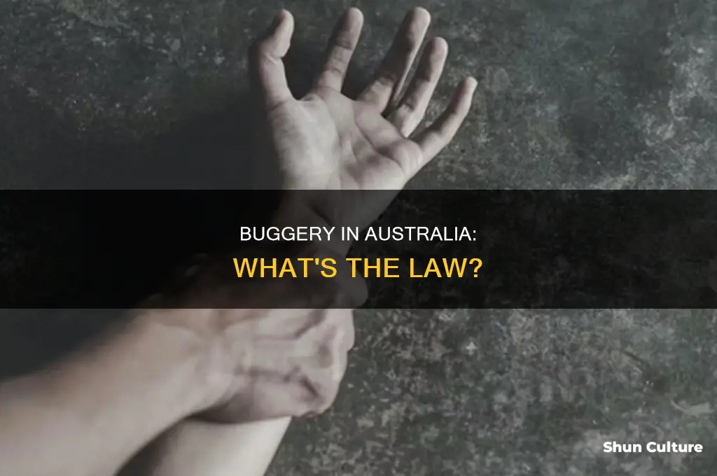 is buggery illegal in australia