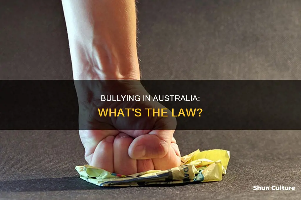 is bullying illegal in australia