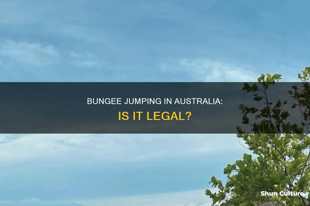 is bungee jumping illegal in australia