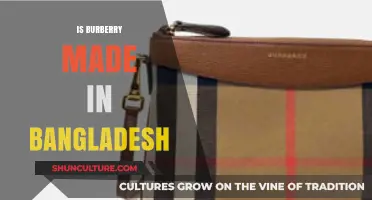 Is Burberry Made in Bangladesh? Unraveling the Brand's Manufacturing Origins