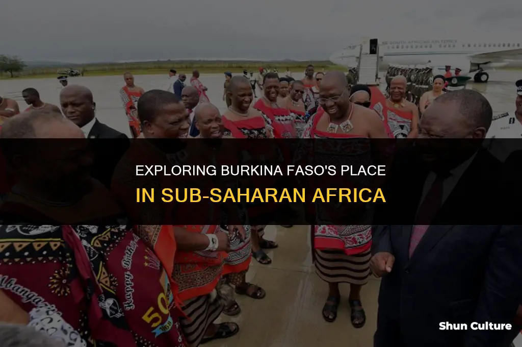 is burkina fas in the sub saharan africa