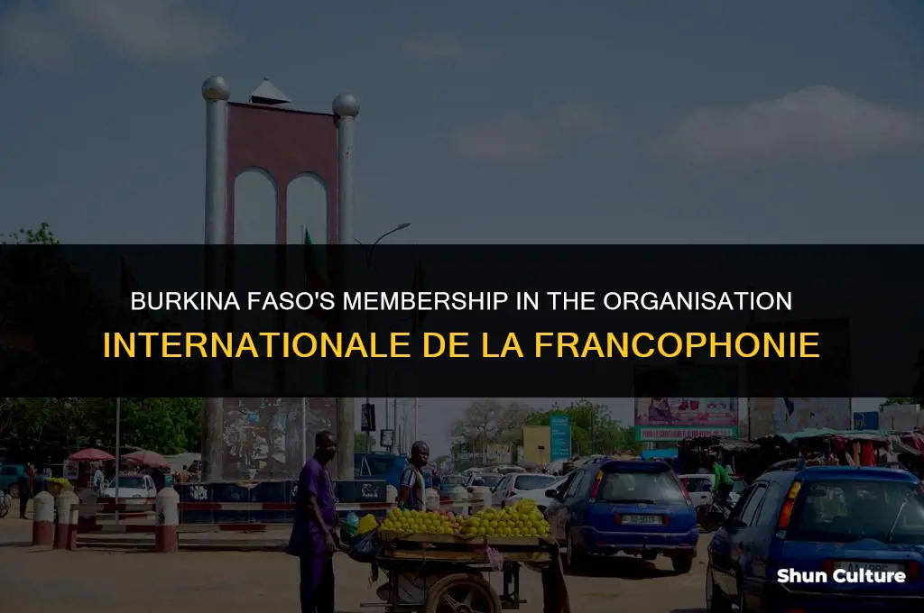 is burkina faso a member of oif