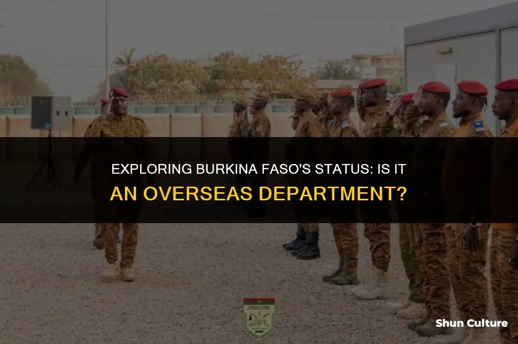 is burkina faso an overseas department