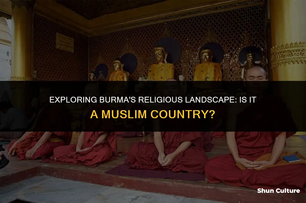 is burma a muslim country