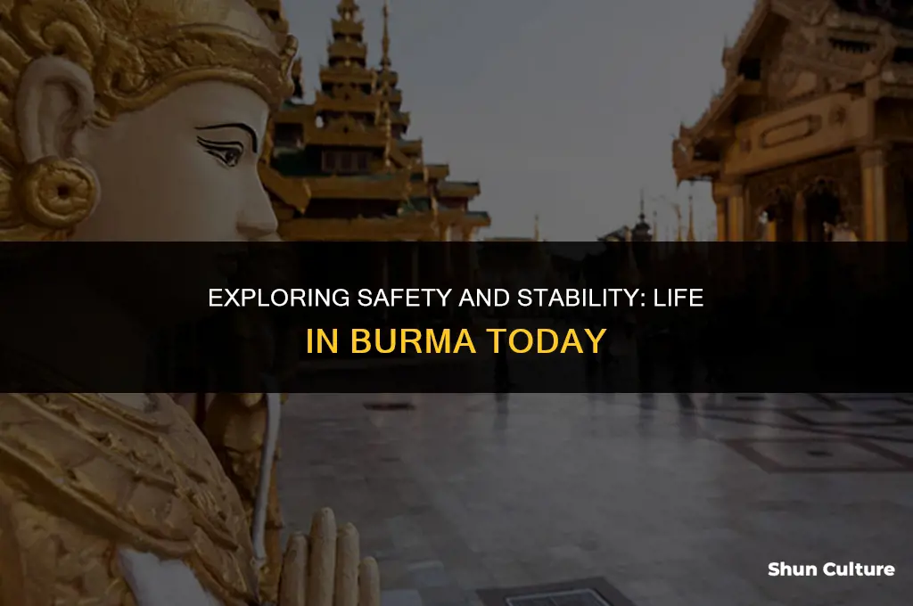 is burma a safe place to live
