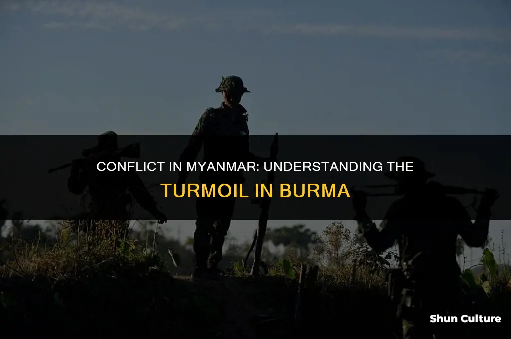 is burma a war zone