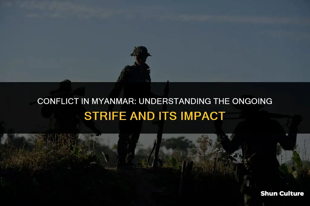is burma at war