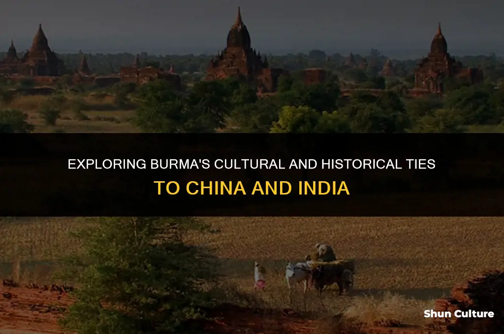 is burma related to chinese or indian