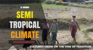 Exploring Burma's Climate: Semi-Tropical or Not?