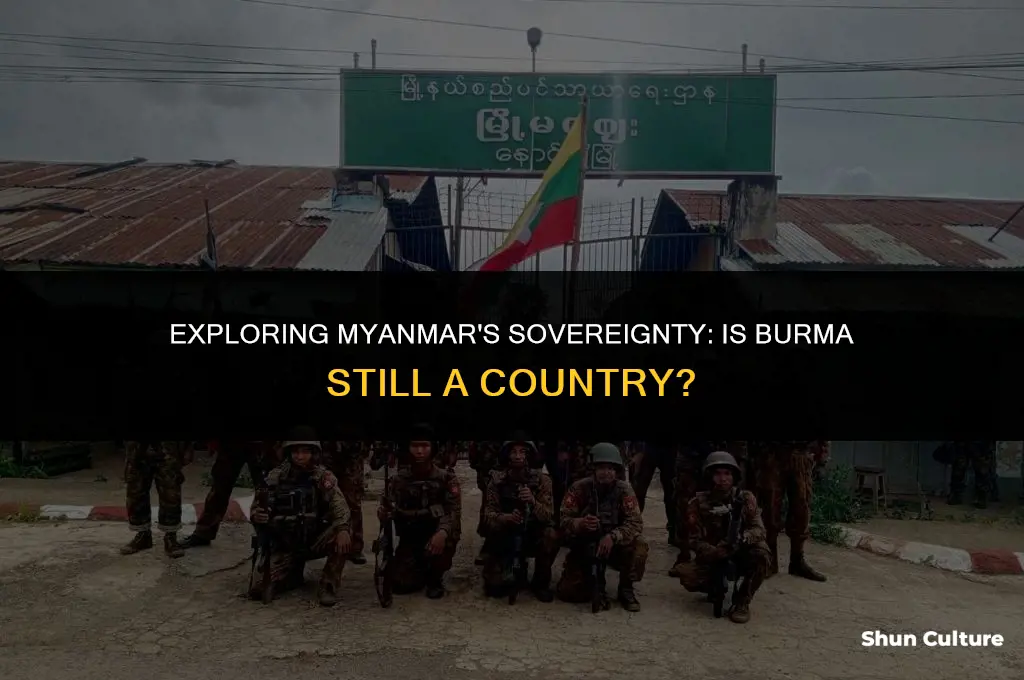 is burma still a country